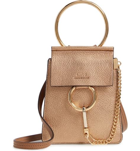 chloe faye small leather bracelet bag|chloe faye medium bag.